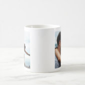 Modern blij koppel foto mok (Center)