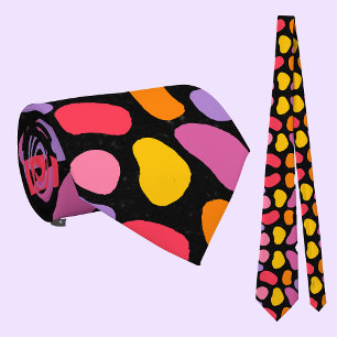 Modern Blob Swatch Patroon Stropdas