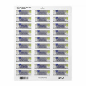 Modern Bloemen Label (Full Sheet)