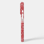 Modern blokachtig kerstboompatroon Case-Mate iPhone case (Achterkant / Links)