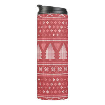 Modern blokachtig kerstboompatroon