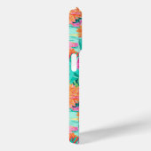 Modern Blooming Cacti Personalized Case-Mate iPhone Case (Achterkant / Rechts)