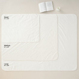 Modern Blue Abstract Geometric Wall Art Sherpa Deken