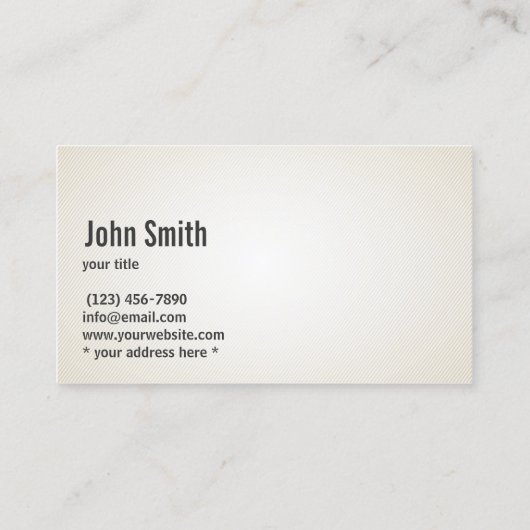 Modern Blue Curve Ambulance Service Visitekaartje (Achterkant)