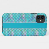 Modern Blue Designer iPhone 5 Hoesje (Achterkant (horizontaal))