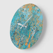 Modern Blue Forest Grote Klok (Hoek)