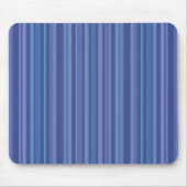 Modern Blue Paars Stripe Muismat (Voorkant)