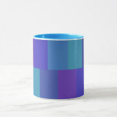 Modern Blue Palette Pattern Mok (Midden)