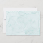 Modern Blue Race Car Birthday Bedankkaart (Achterkant)