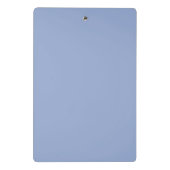 Modern Blue Script-monogram Mini Klembord (Achterkant)