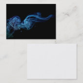 Modern Blue Smoke Visitekaartje (Voorkant / Achterkant)