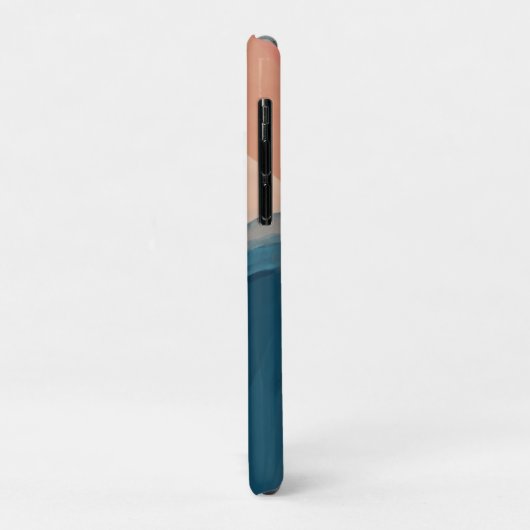 Modern Blue Specialized Add Jouw naam Case-Mate iPhone Case (Achterkant/links)