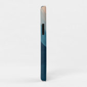 Modern Blue Specialized Add Jouw naam Case-Mate iPhone Case (Achterkant/rechts)