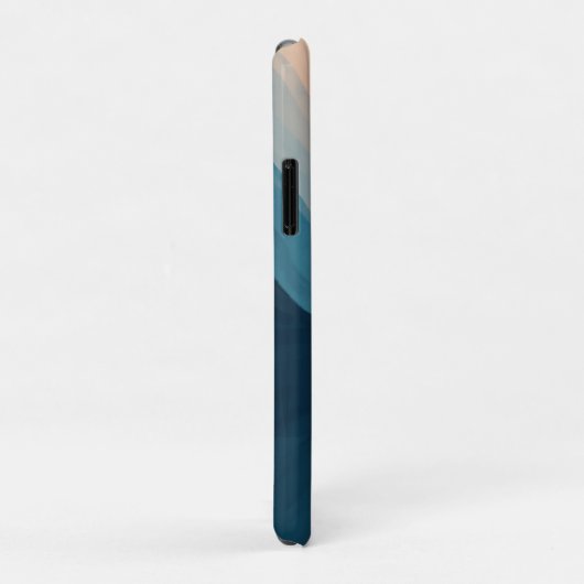 Modern Blue Specialized Add Jouw naam Case-Mate iPhone Case (Achterkant/rechts)
