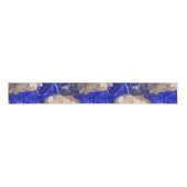 Modern Blue Stone Grosgrain Lint (Voorkant)