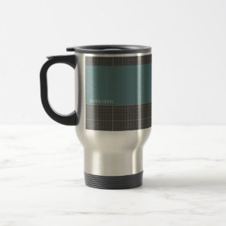 Modern Blueprint Grid Insulated Travel Mug TM02 Reisbeker
