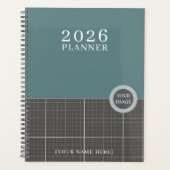Modern Blueprint Grid Planner PR02 (Voorkant)