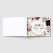 Modern Blush Floral | Weddenschap Gastenboek (Volledig)