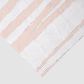Modern Blush Pink Lines Abstracte kunst Tissuepapier (Detail)