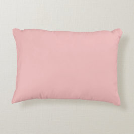 Modern blush roze Plain Solid Color Accent Pil Kussen