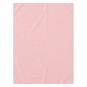 Modern blush roze Plain Solid Kleur Tafelkleed (Voorkant)