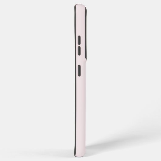Modern Blush Roze Script met aangepaste naam Samsung Galaxy Hoesje (Rechterkant)