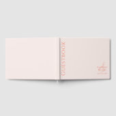 Modern Blush-Wedding Gastenboek (Volledig)