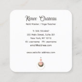 Modern Bobo Celestial Moon Star Visitekaartje (Achterkant)