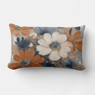 Modern boerderij huis navyblauw verbrande oranje b kussen