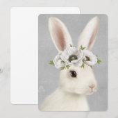 modern  boerderijkonijn kaart (Voorkant / Achterkant)