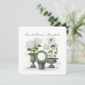 MODERN  BOERHOUSE WHITE GARDEN KAART (Staand voorkant)