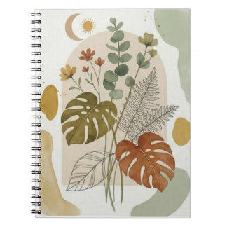 Modern Boheems Watercolor Notitieboek