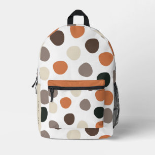 Modern Boho Abstract Pattern Bedrukte Rugzak
