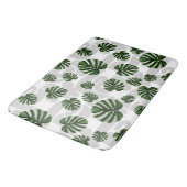Modern Boho Botanical Leaves Pattern Badmat (Gekanteld)