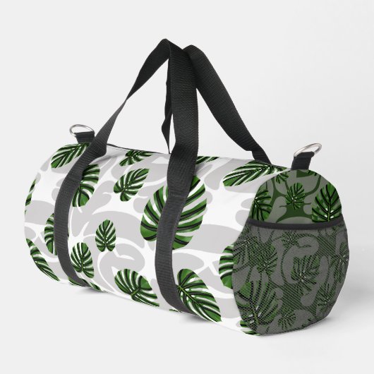 Modern Boho Botanical Leaves Pattern Plunjezak (Rechterhoek)