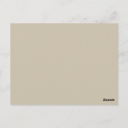 Modern Boho Bruiloftsspel Hoe oud waren ze Briefkaart (Achterkant)