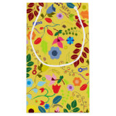 Modern Boho Chic Floral Moederdag Klein Cadeauzakje (Achterkant)