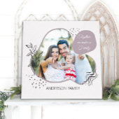 Modern Boho FAMILY Photo Contemedhedendaags Canvas