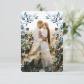 Modern Boho Folk Wedding Hartelijk dank voor uw fo Bedankkaart (Staand voorkant)