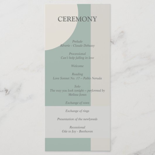 Modern Boho Geometric Green Grey Taupe Programma (Voorkant)