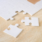 Modern Boho Rainbow Name Puzzle Legpuzzel (Zijkant)