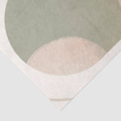 Modern BOHO regenboogorganische geometrische ontko Tissuepapier (Detail)