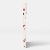 Modern Boho Terrazzo Pattern iPhone Case iPhone Hoesje (Rechterkant)