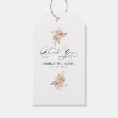 Modern Boho Whimsical Calligrafie Script Cadeaulabel (Voorkant)