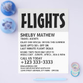 Modern Bold, Airline Adverteren Flyer (Enkel)