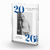 Modern Bold Blue Class van 2025 Afstuderen Fotoblokken (Rechts)