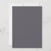 Modern Bold Enregistrer le Faire-part de mariage D (Dos)