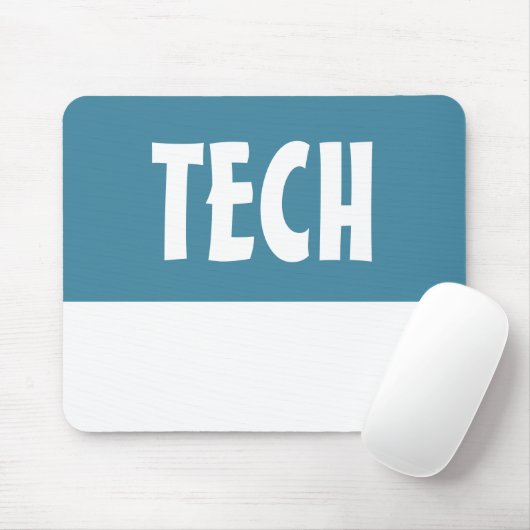 Modern Bold, informatietechnologie, computer Muismat (Met muis)