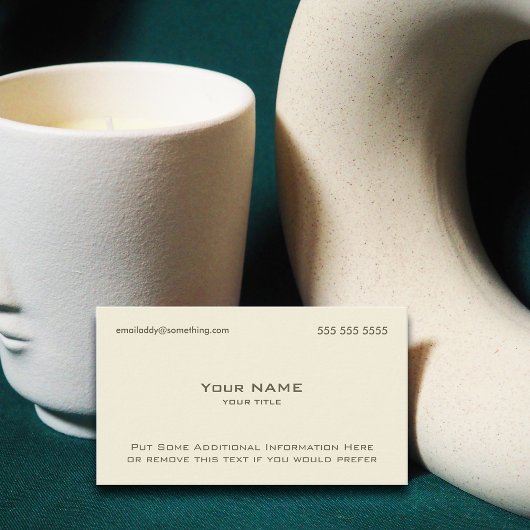 Modern Bone Visitekaartje