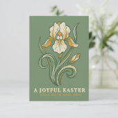 Modern Botanical Easter Blessings (Staand voorkant)